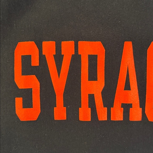 Champion Syracuse University Reverse Weave Crewneck Sweatshirt Navy Blue XL - Picture 5 of 11